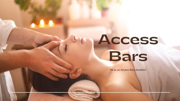 Access Bars kezelés közben, gyengéd érintéssel a fej területén